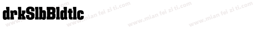 Adirek Slab Bold Italic字体转换